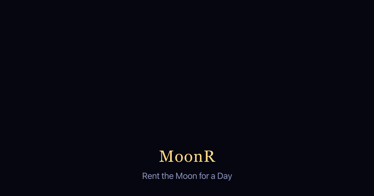 MoonR screenshot